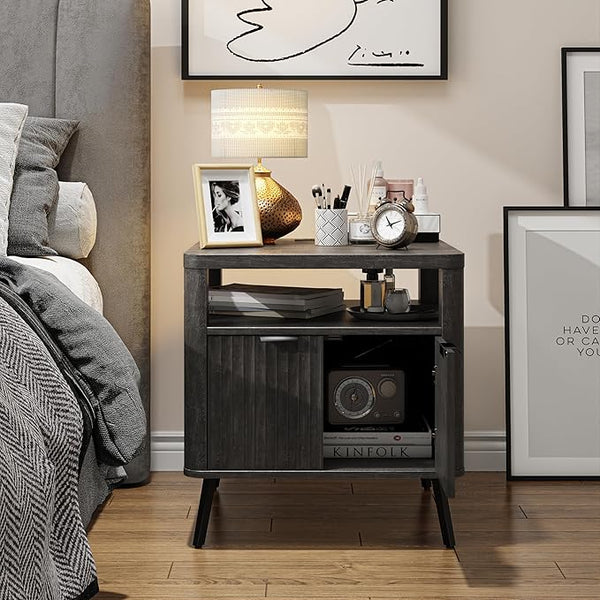 Nightstand with Charging Station, 24