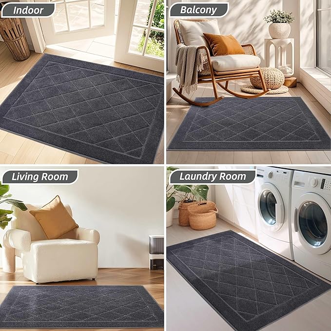 BEQHAUSE Dirt Trapper Door Mat 32