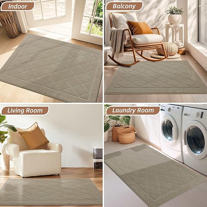 BEQHAUSE Dirt Trapper Door Mat 24