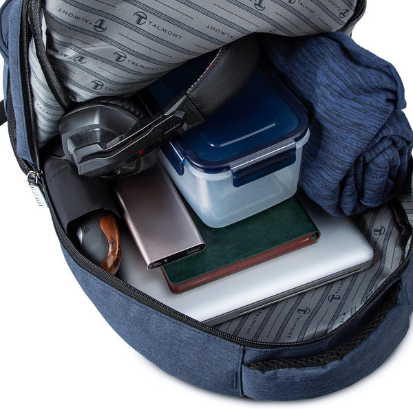 Talmont Extra Large Laptop Backpack – Travel Carry-On, Fits 17