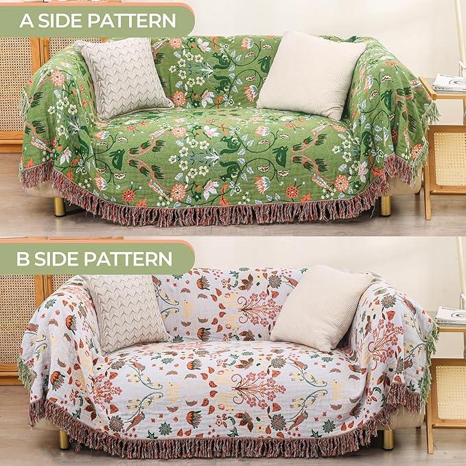 Boho Throw Blanket 80