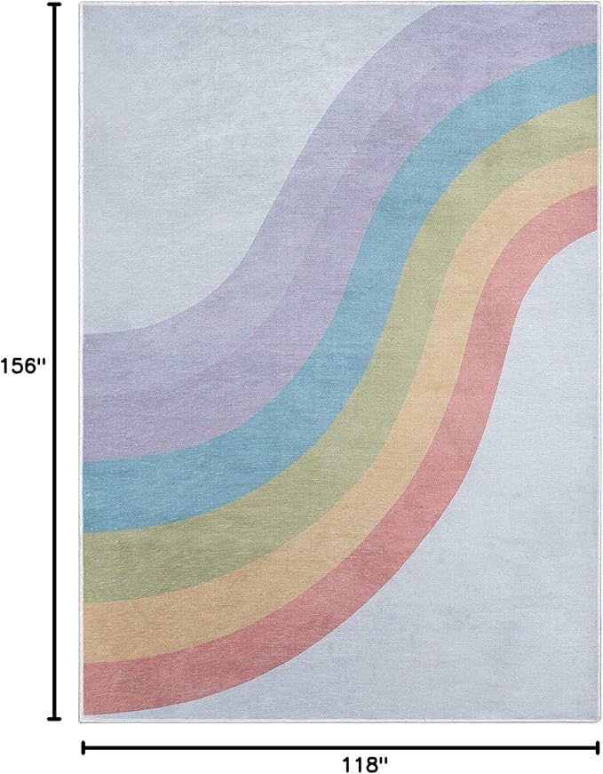 Well Woven Kids Rugs Rainbow 9'10