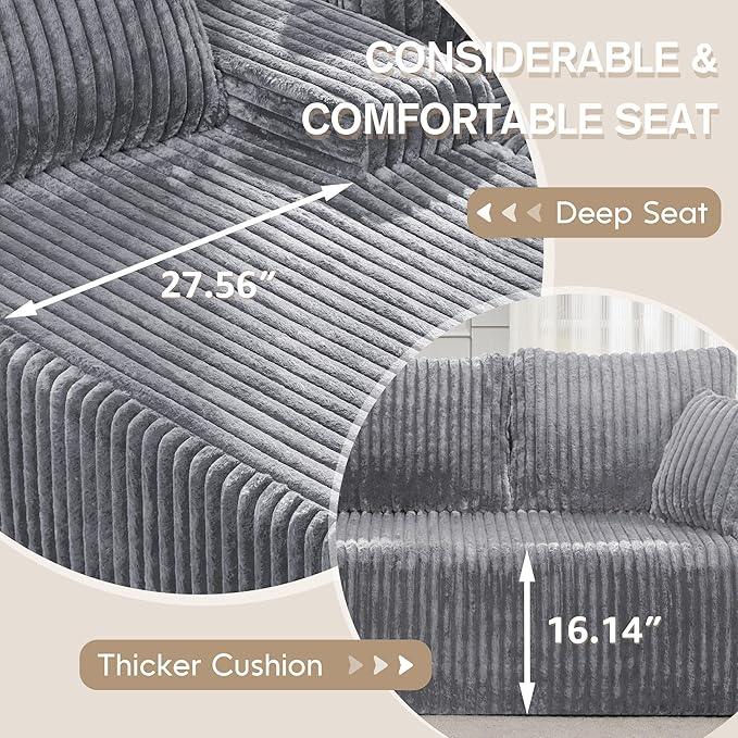 Hobestluk Modular Sectional Sofa Couches 108