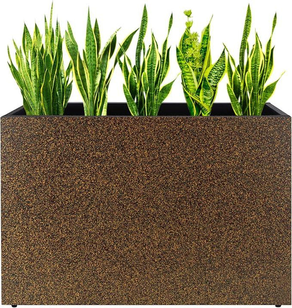 Metal Planter Box Rectangular Planter, 35.5