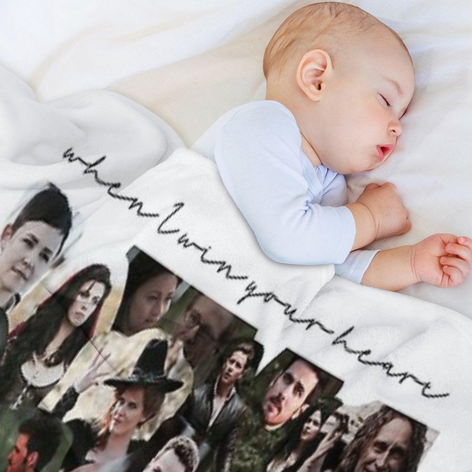 Once Upon A Time Collage Throw Blanket