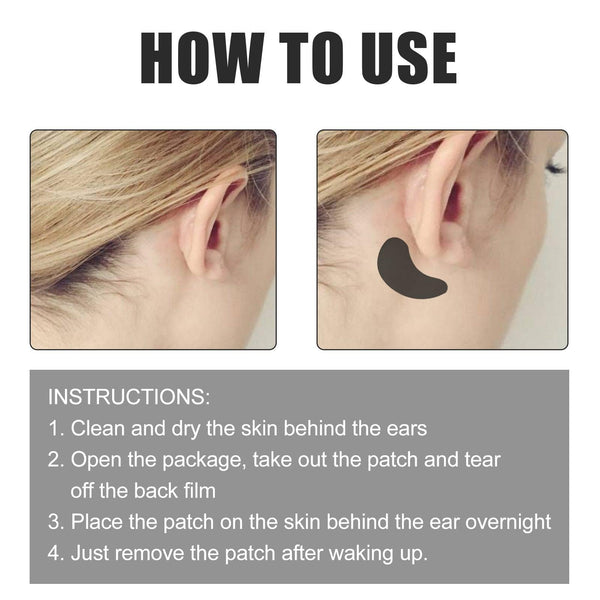 Black Truffle Tinnitus Ear Pads Clean Earwax For Tinnitus And Relieve Discomfort From Blocked Inner Ears