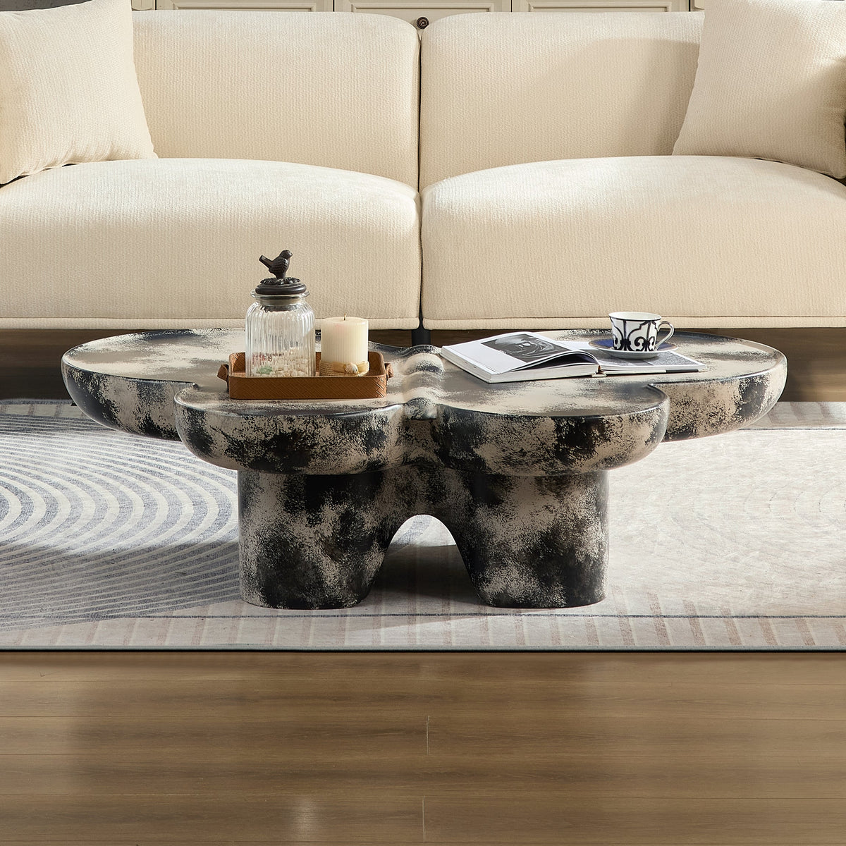 Butterfly Design Style Coffee Table