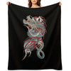 Kiryu Kazuma - Dragon of Dojima (Yakuza) Throw Blanket