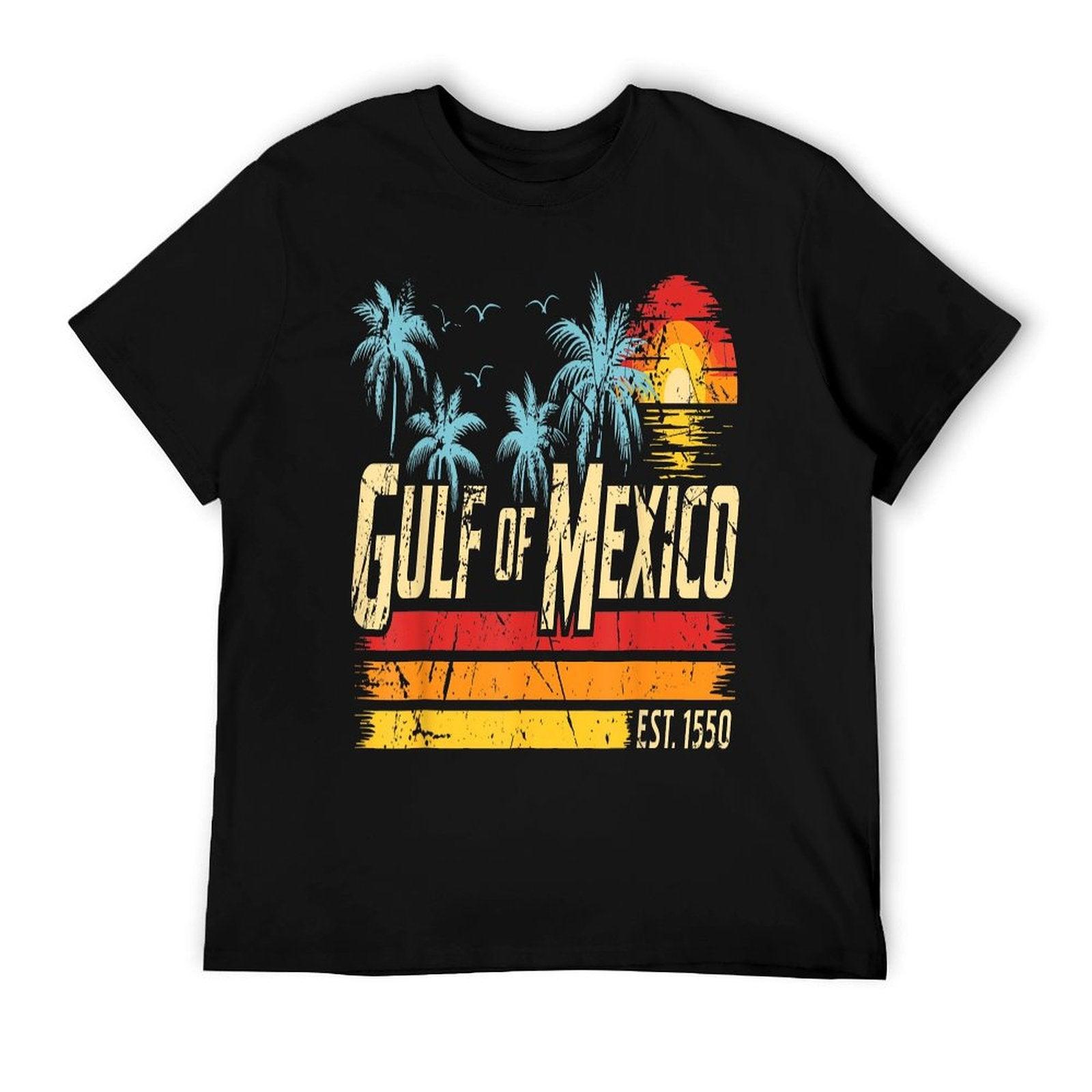 Gulf of Mexico Forever Retro Vintage Beach Mens Women T-Shirt
