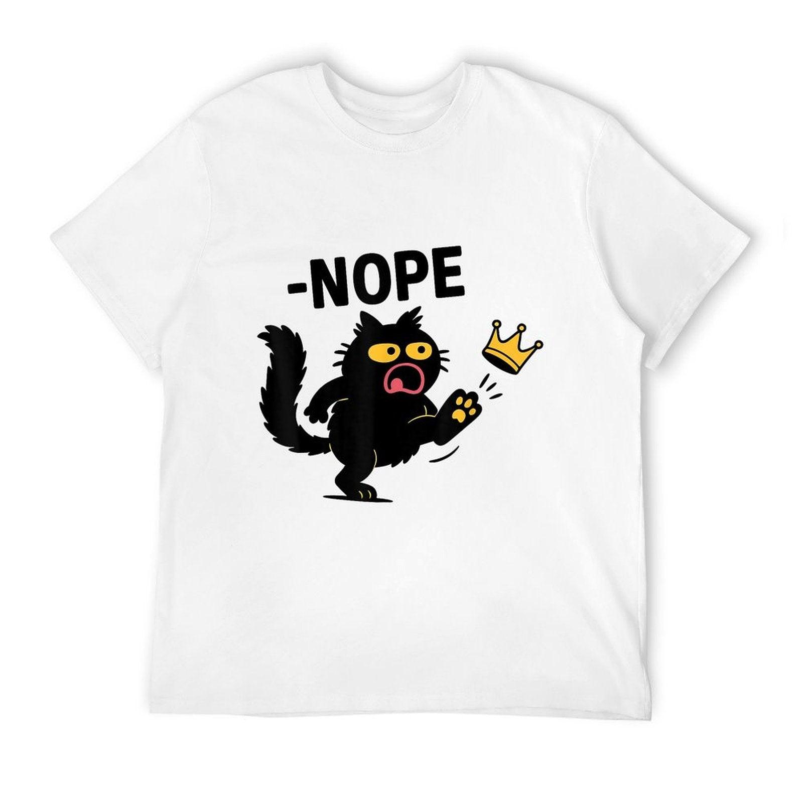 No Kings in America Black Cat  Moisture-wicking T-Shirt