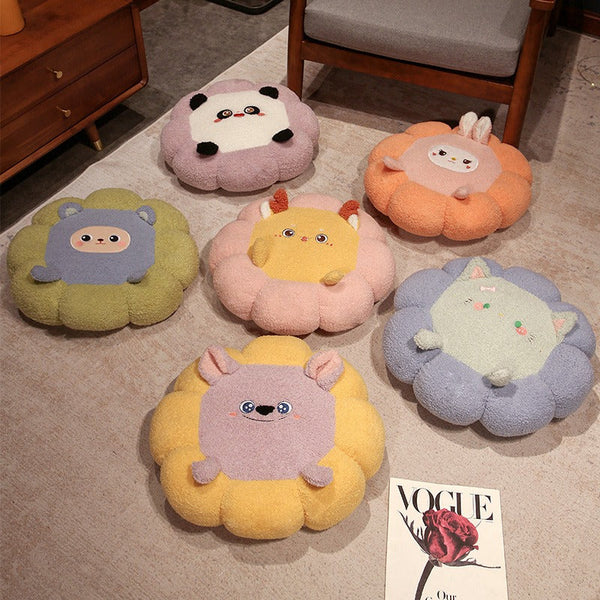 Cool summer ice bean cushion cartoon futon tatami buttocks cushion student Office chair sofa cushion