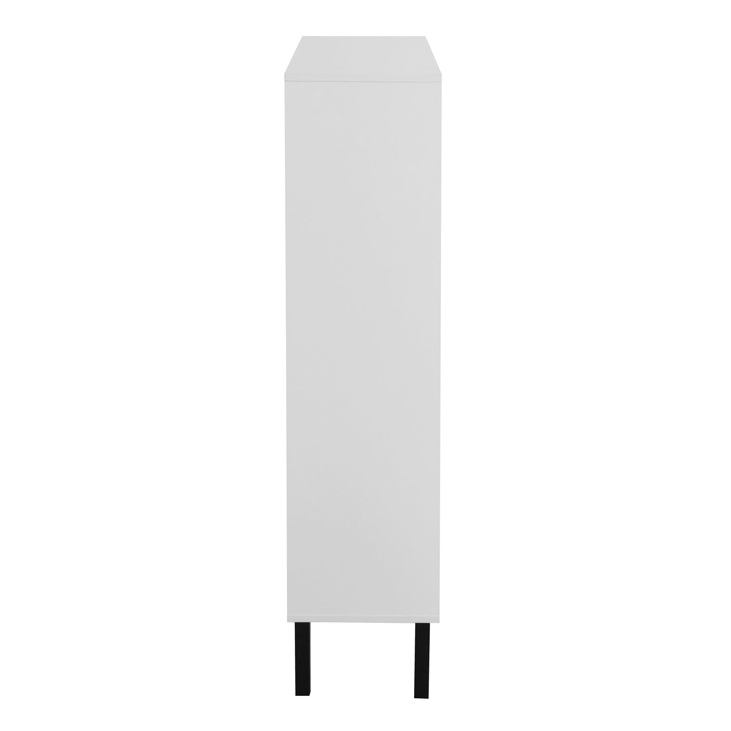 Independent shoe rack storage box with drawers and metal legs, modern shoe cabinet with 2 flippable drawers