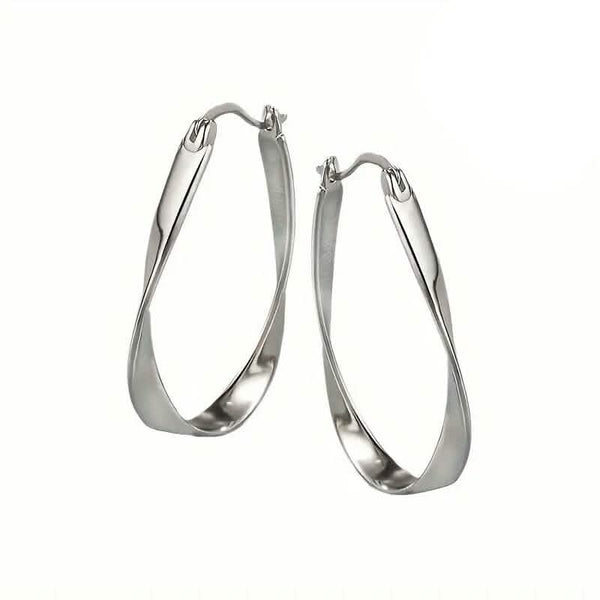 925 Silver Hypoallergenic Elegant Retro Style Earrings
