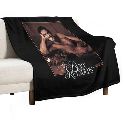 Classic Burt Reynolds Travel-friendly Throw Blanket