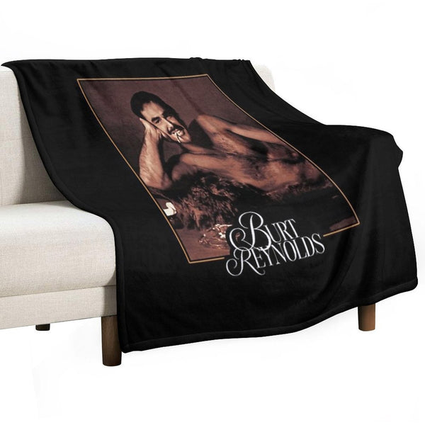 Classic Burt Reynolds Travel-friendly Throw Blanket