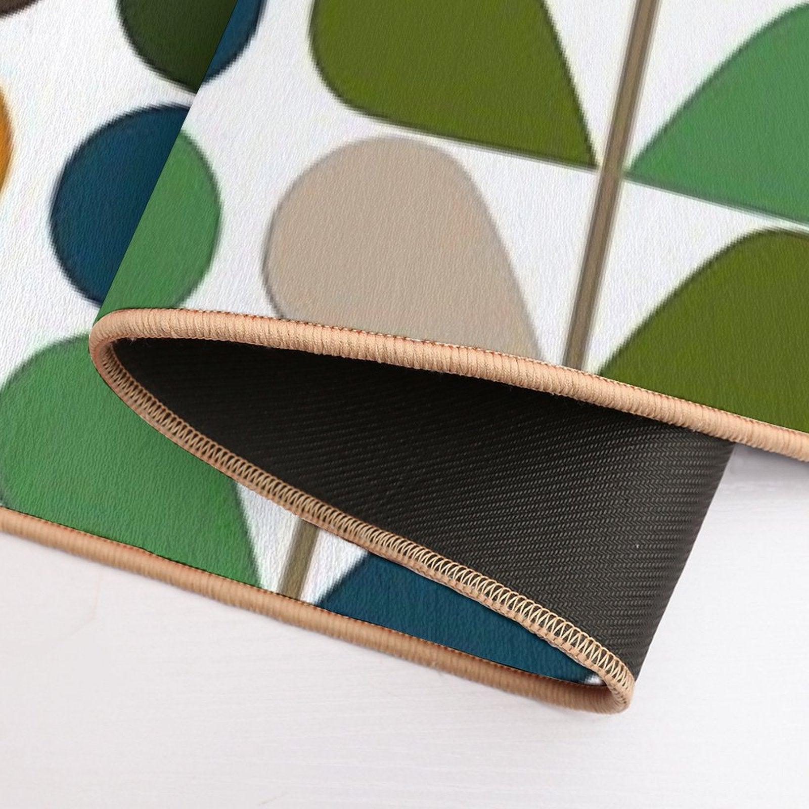 Retro 60s Mid Century Modern Pattern 2 Bath Mat