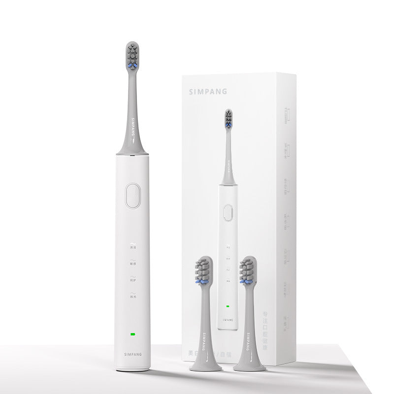 Smart Sonic Electric Toothbrush Soft Bristles Wireless Charging Adult Gift Box