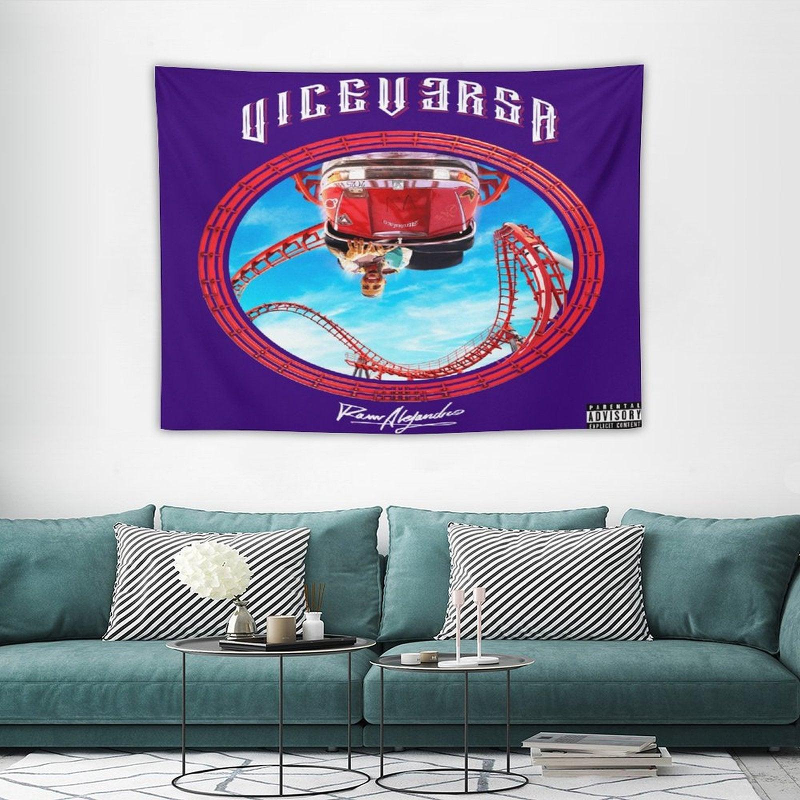 Rauw Alejandro - VICE VERSA (English Translation) Tapestry