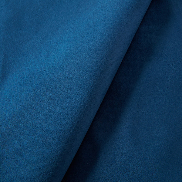 Peyton Upholstered Queen Bed with 54' High Headboard and Traditional Buttoned Tufting in Blue Velvet BLAKHOM