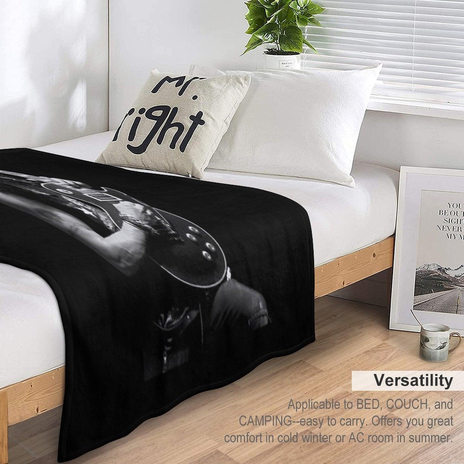 Stage Slash Guitars Vintage Throw Blanket