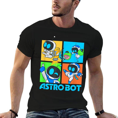Astro Bot Rescue Mission Fighting Pose Video Game  Vintage-inspired T-Shirt