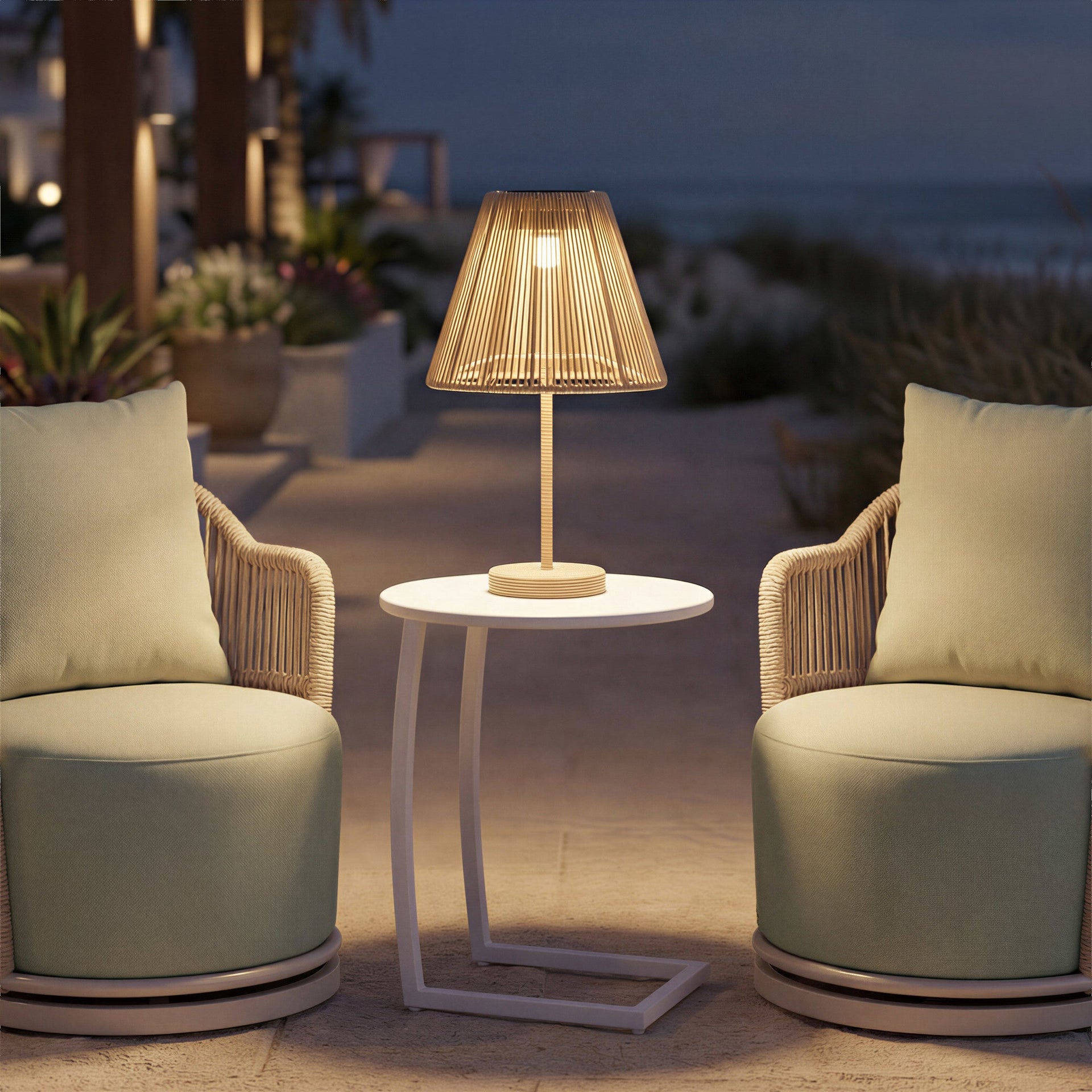 Lanai Swivel Chair Multicolor