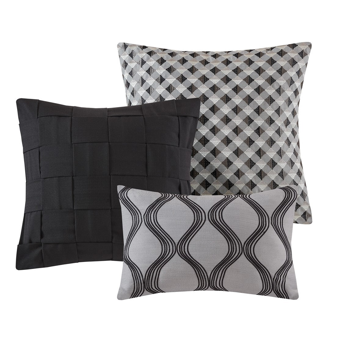 Shades of Serenity Jacquard Comforter Set by Madison Park Signature