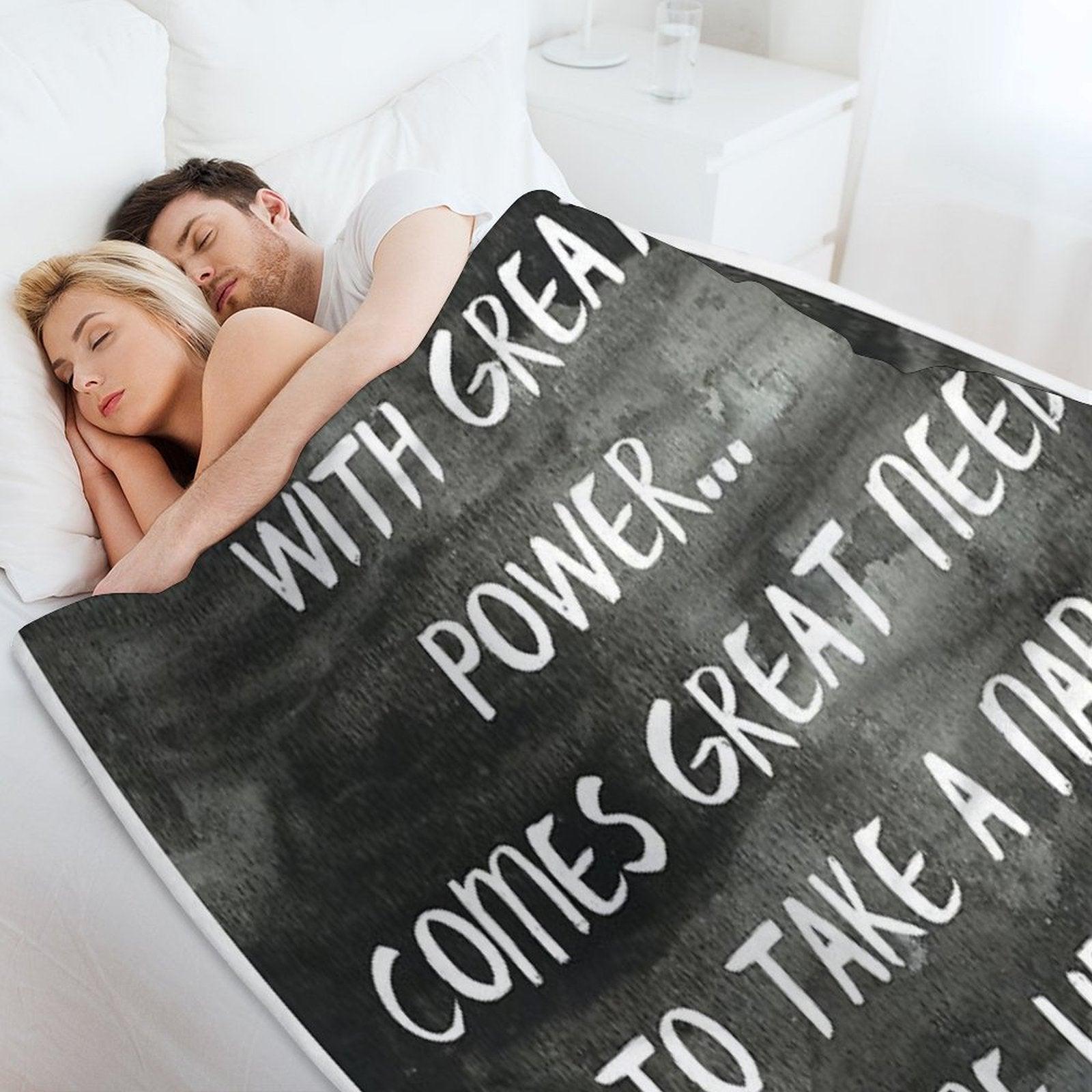 Naps Throw Blanket