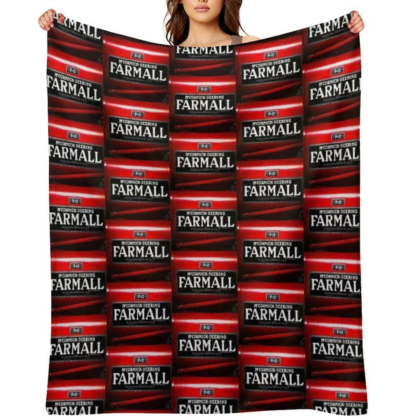 Farmall   International Harvester McCormic Deering Durable Throw Blanket