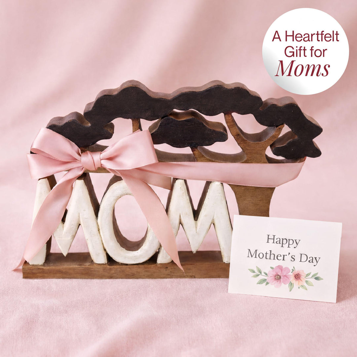 Wooden Mom Sign – Graceful Mom, Acacia Wood