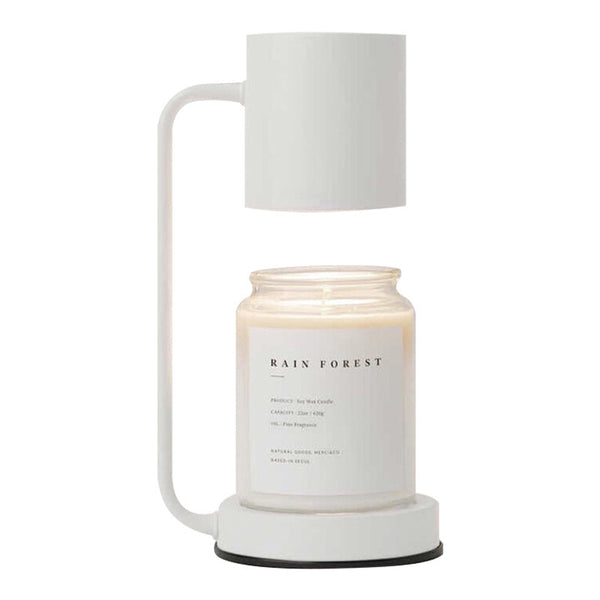 Modern Candle Warmer Table Light Metal Wax Burner Dimmable Candle Table Lamp Desk Lamp for Bedroom Living Room Atmosphere light（No aromatherapy）