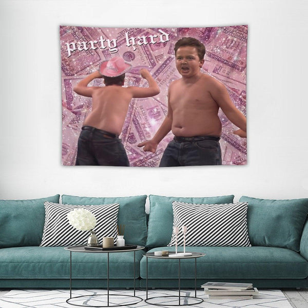Gibby Party Energy Tapestry