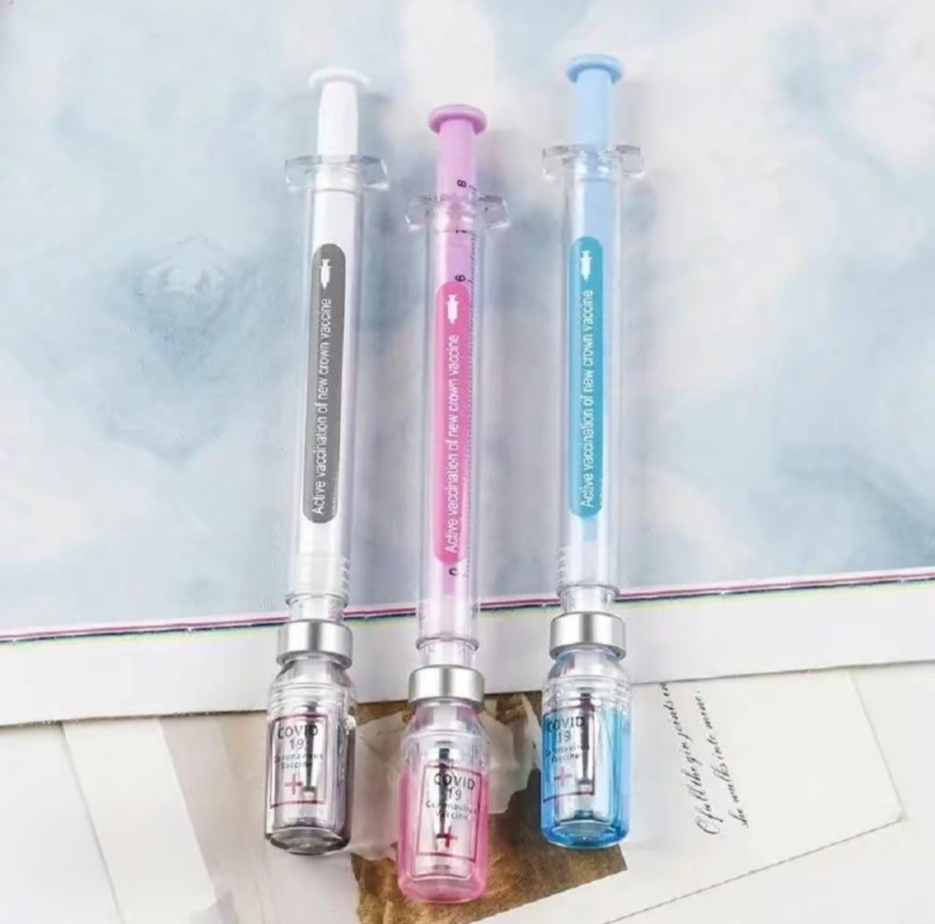 SyringeWrite Gel Pens