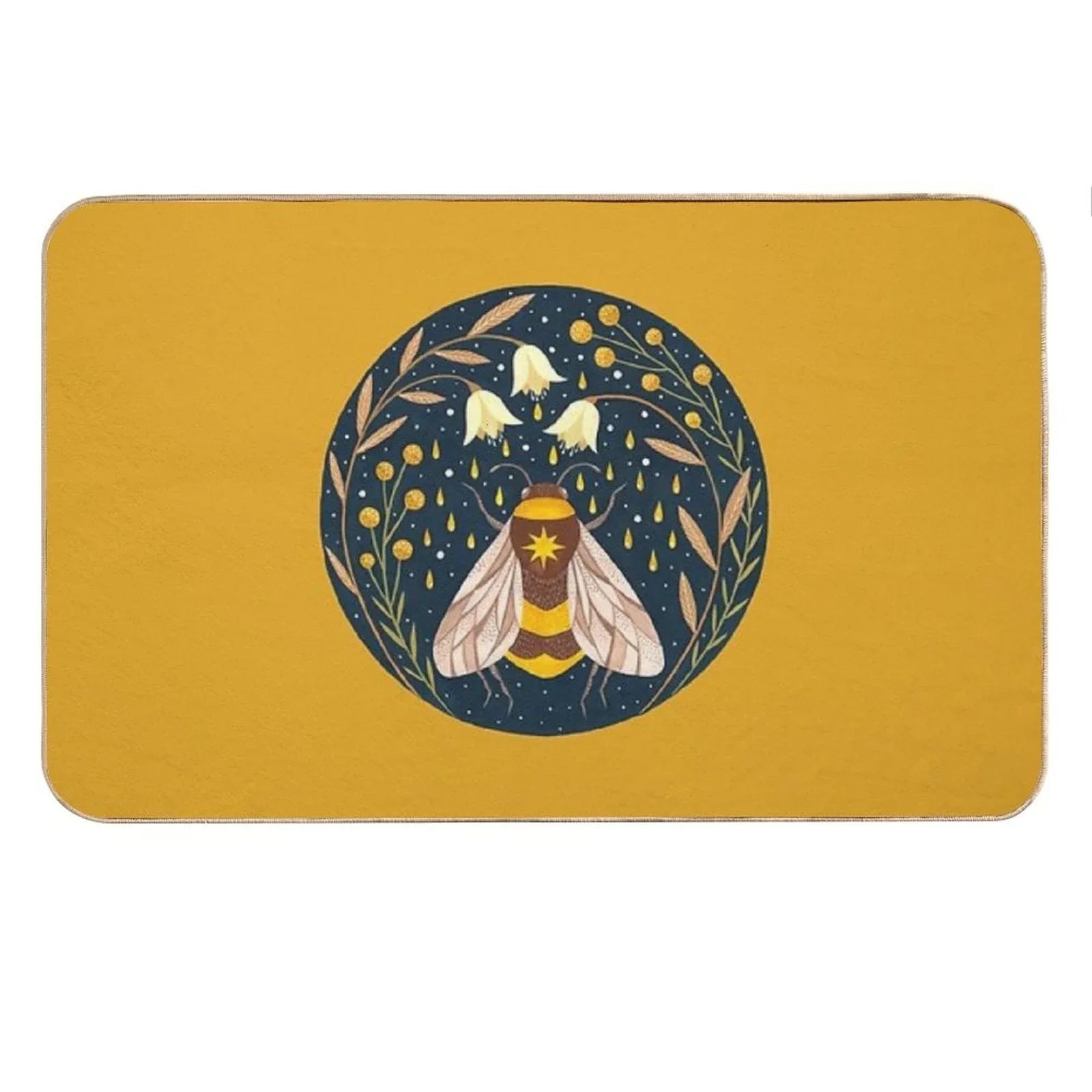 Harvester of Gold Bath Mat