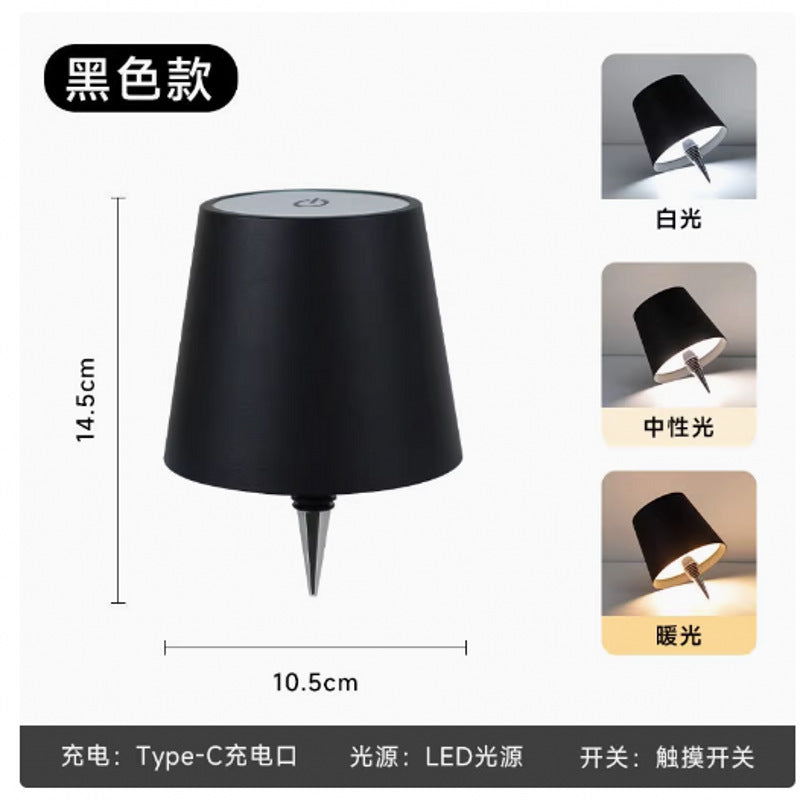 LED Creative Wine Bottle Light for Bar: Movable, Rechargeable, RGB Dimmable Decorative Bottle Lamp