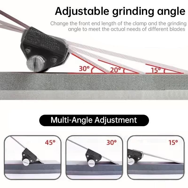 Chisel sharpening guide, knife sharpener, chisel blade, projection sharpener, template, roller, sharpening stone