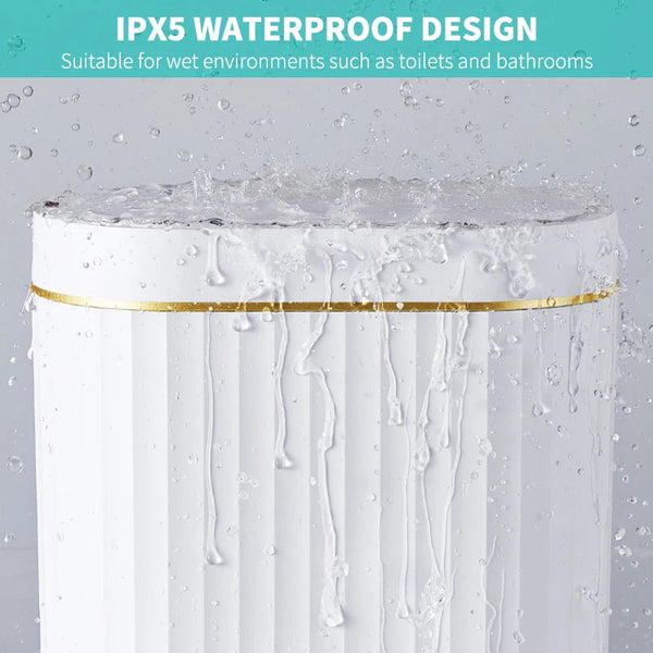 Smart Sensor Trash Can Touchless Sensor Trash Bin Trash Can with Lid Automatic Sensor Waste Basket