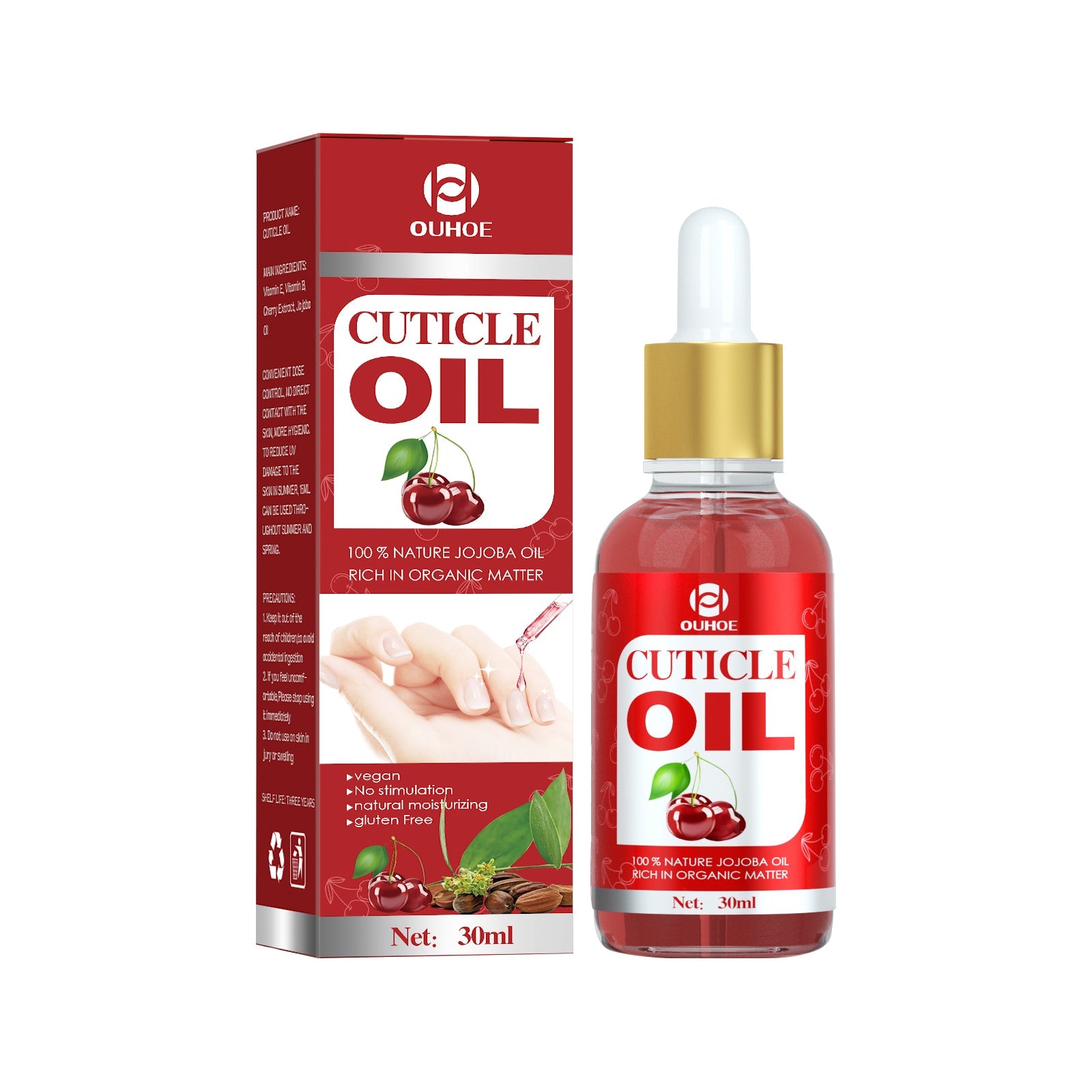Cuticle Oil, Strengthen Nail Cuticle Moisturize Nourishing Nail Edge Nail Care Oil