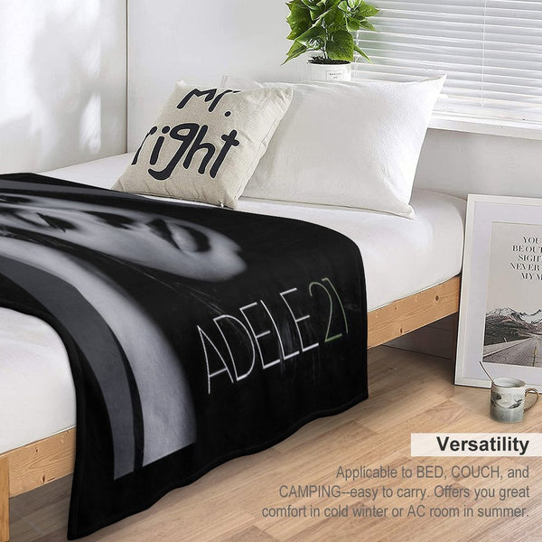 ALBUMS  ADELESINGERS  03 POSTER Machine-washable Throw Blanket