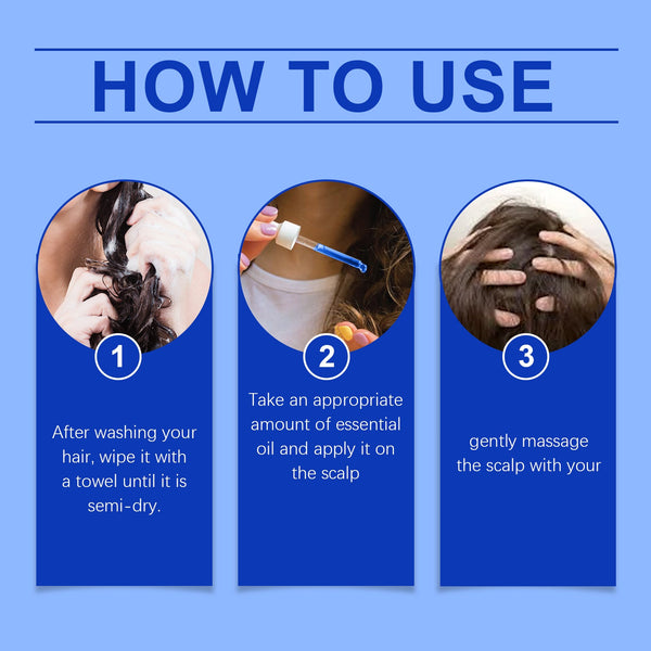 Copper Peptide Hair Serum Nourishes Scalp, Nurses Roots, Restores Fluffy And Strong Hair