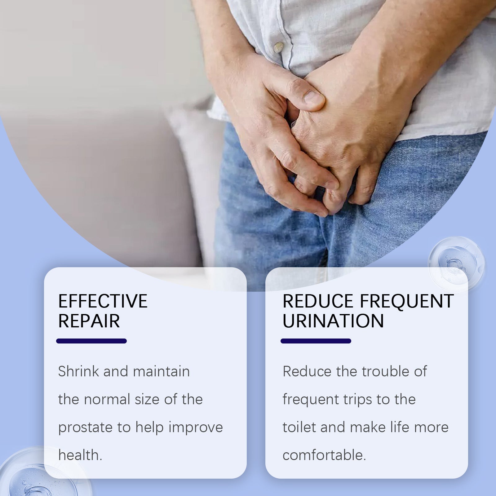 Men's Repair Cream, A Daily Body Care Cream That Gently Relives Skin Discomfort and Enhances Comfort