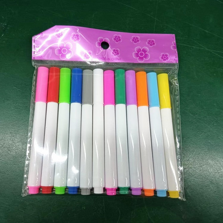 Erasable light board pen transparent acrylic luminous message note board whiteboard pen board graffiti painting pen