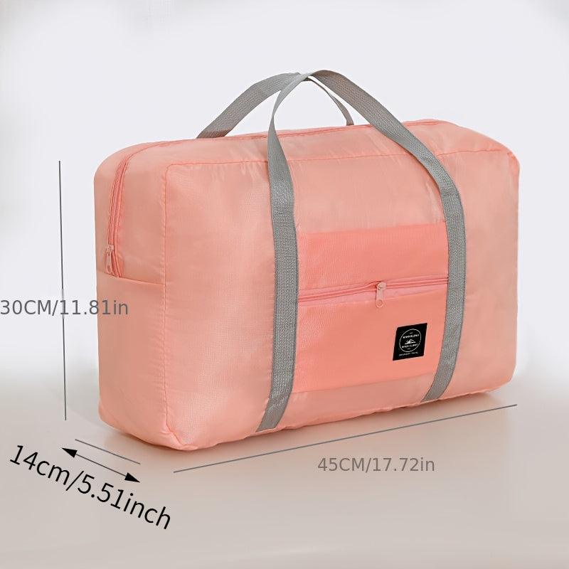 Large Foldable Travel Duffel Bag – Nylon, Gym & Weekend