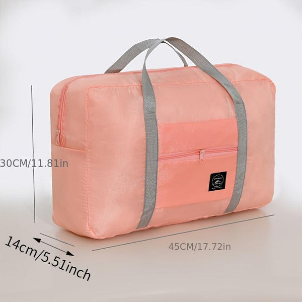 Large Foldable Travel Duffel Bag – Nylon, Gym & Weekend