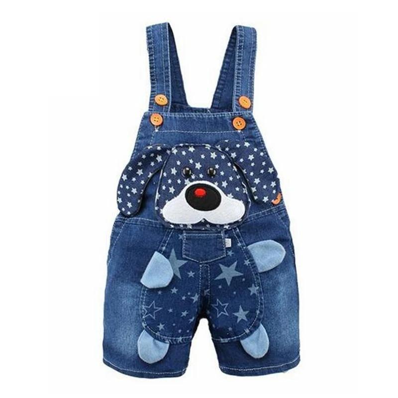 Modern Cartoon Baby Clothing Boys & Girls Jeans Overalls Shorts Toddler Infant Rompers For Kids In Fashion Deisgn
