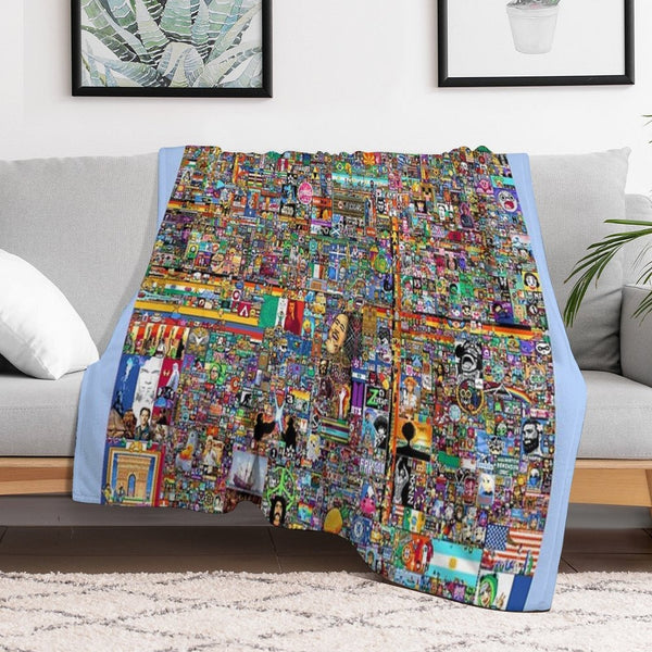 RPlace The Full 8K Version (Cleaned) Gift-ready Throw Blanket