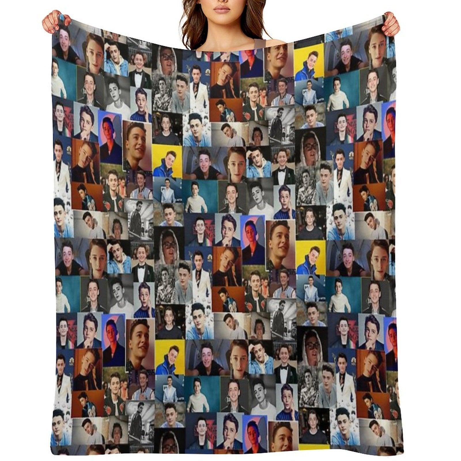 Noah Schnapp Throw Blanket