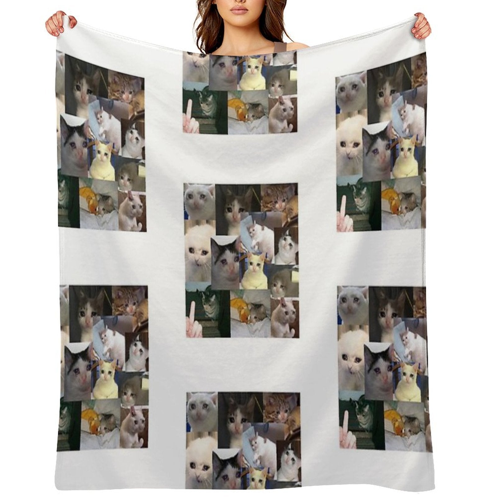 Cats Eco-conscious Throw Blanket