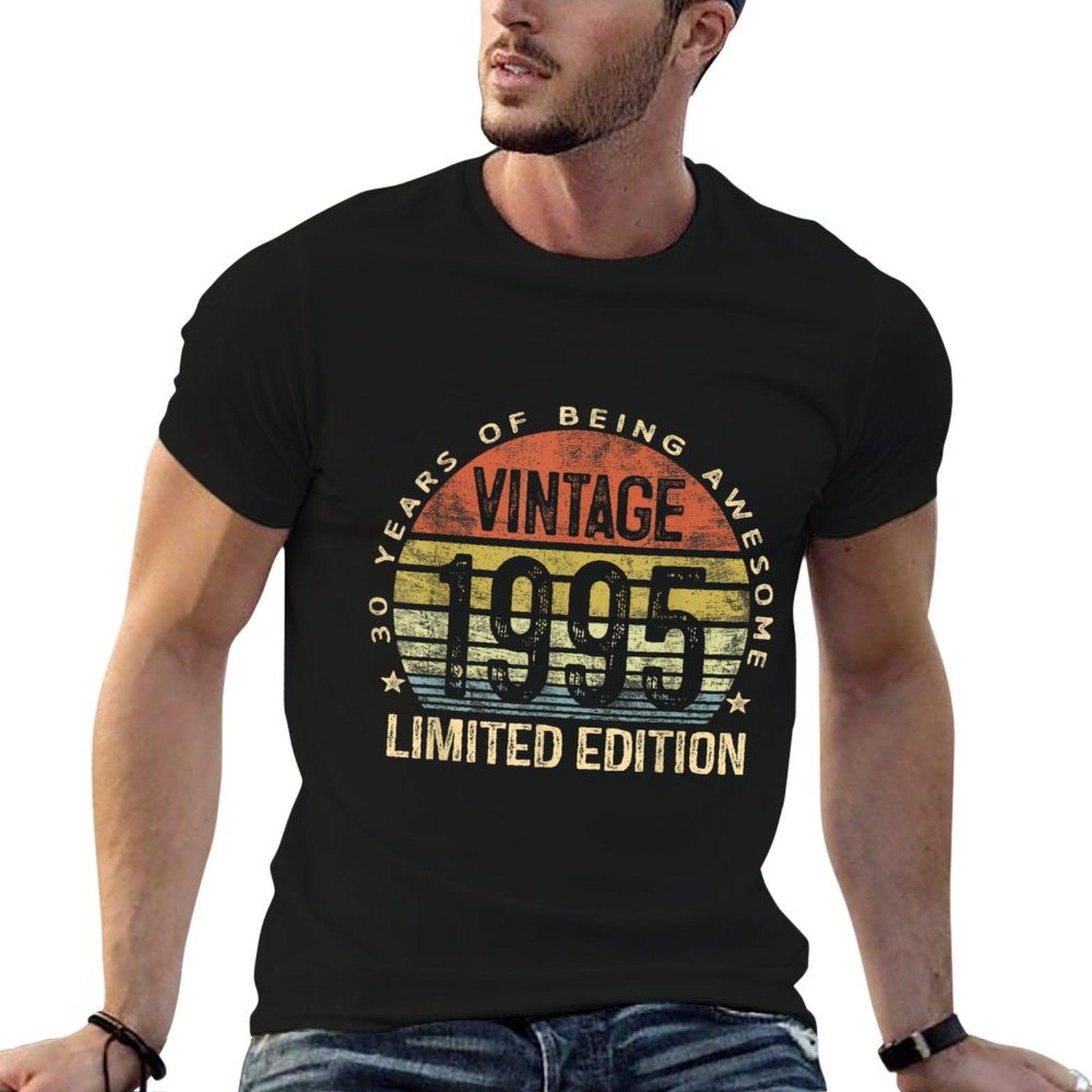 Vintage 1995 Limited Edition 30-Year-Old Gifts 30th Birthday T-Shirt