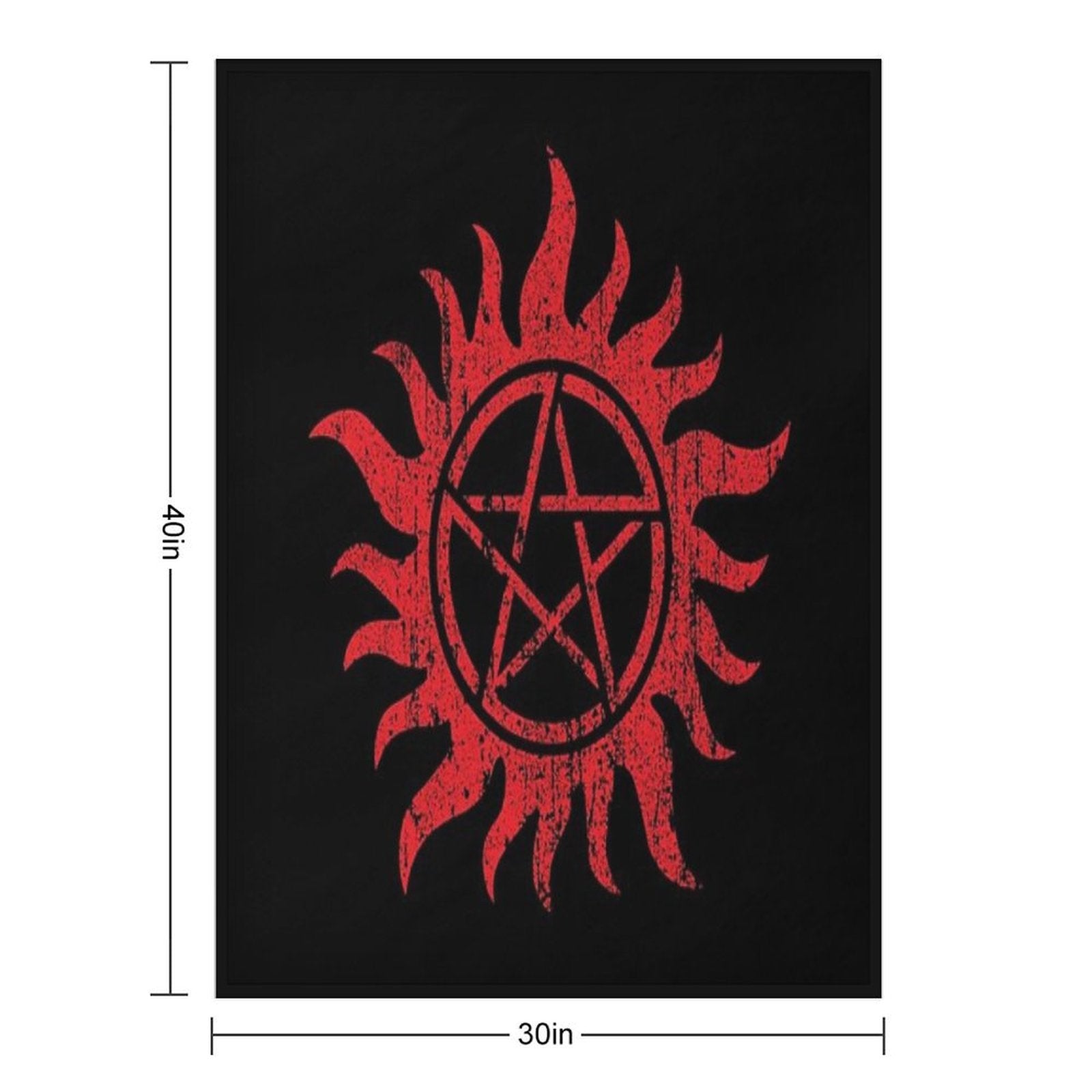 Winchester Symbol Gift-ready Throw Blanket